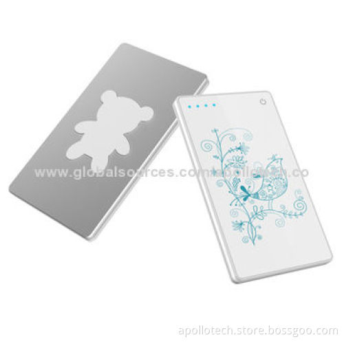 Magnetic Ultra-slim 5.6mm Adsorption Power Banks, 2,200mAh Capacity, Support Qi Wireless Charging